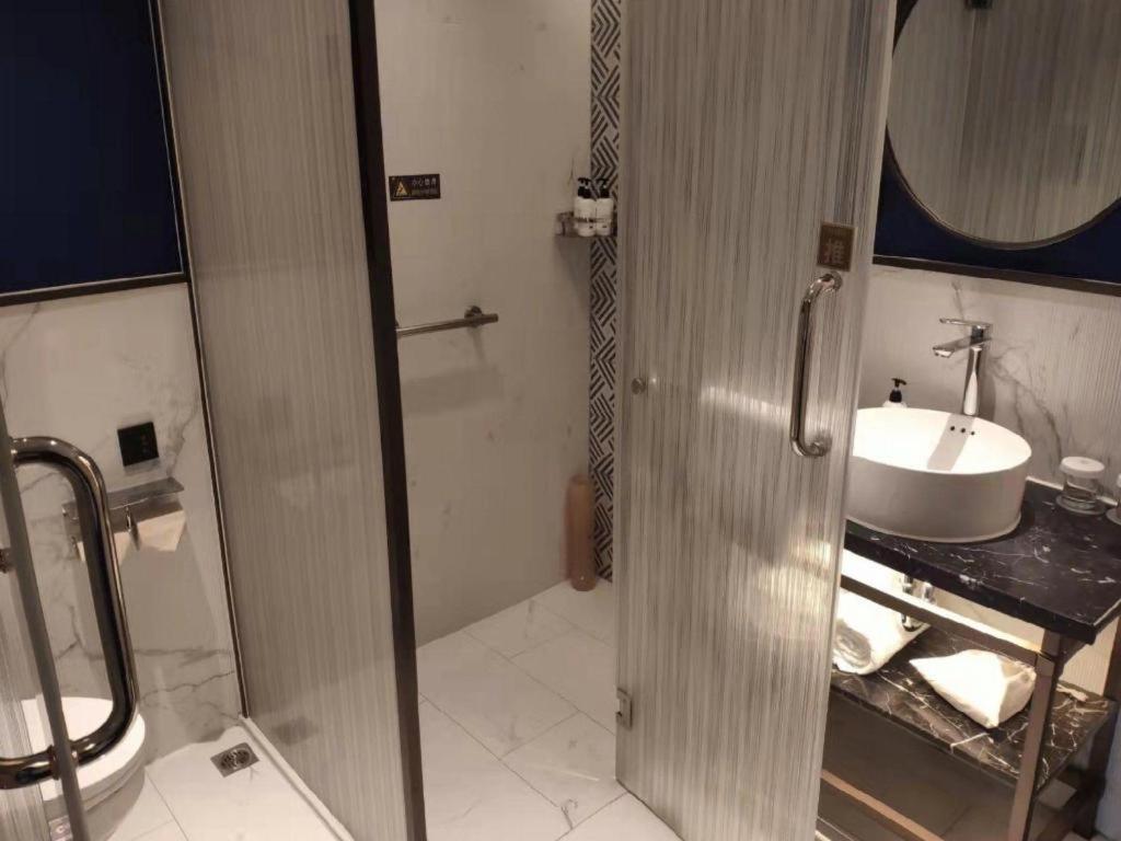 Metropolo Hotel Financial Street Wanda Plaza Fucsou Kültér fotó