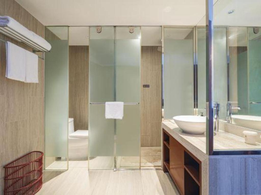 Metropolo Hotel Financial Street Wanda Plaza Fucsou Kültér fotó